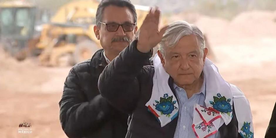 Presidente López Obrador desde Cajeme, Sonora.