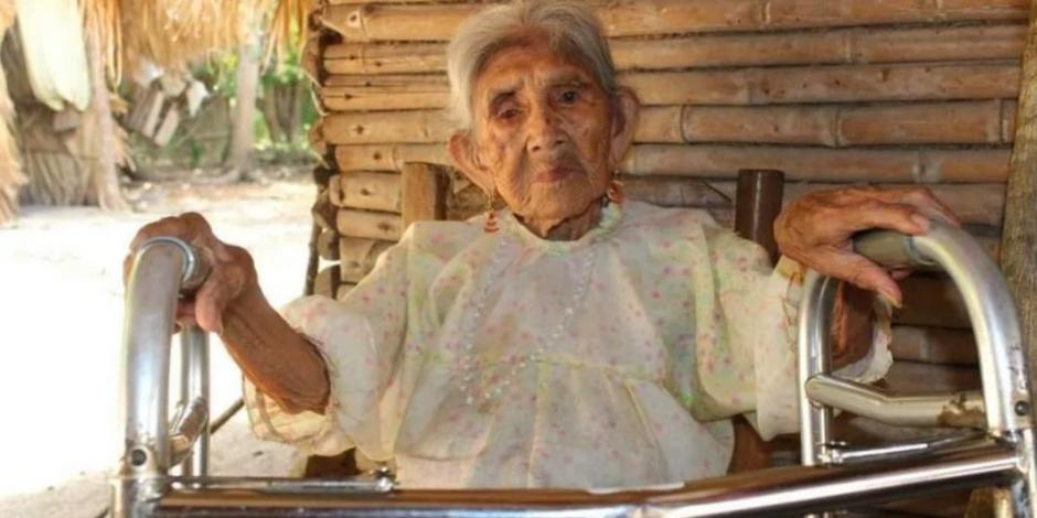 Falleció a los 119 años la abuelita María Concepción; fue nombrada “Reina de las Personas  Adultas Mayores en Tanlajás”.