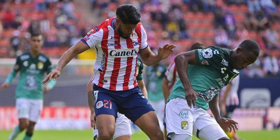 Atlético de San Luis cayó como local frente al León en el encuentro más reciente entre ambos.