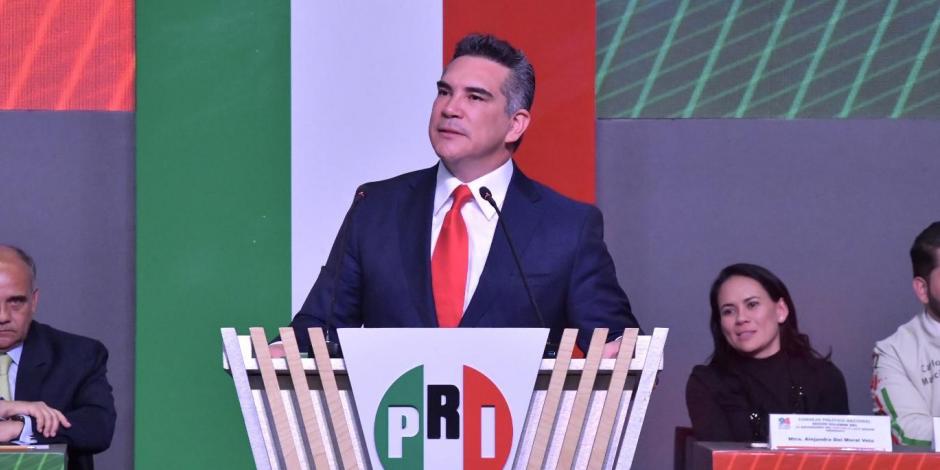 Alejandro Moreno Cárdenas, dirigente nacional del PRI.