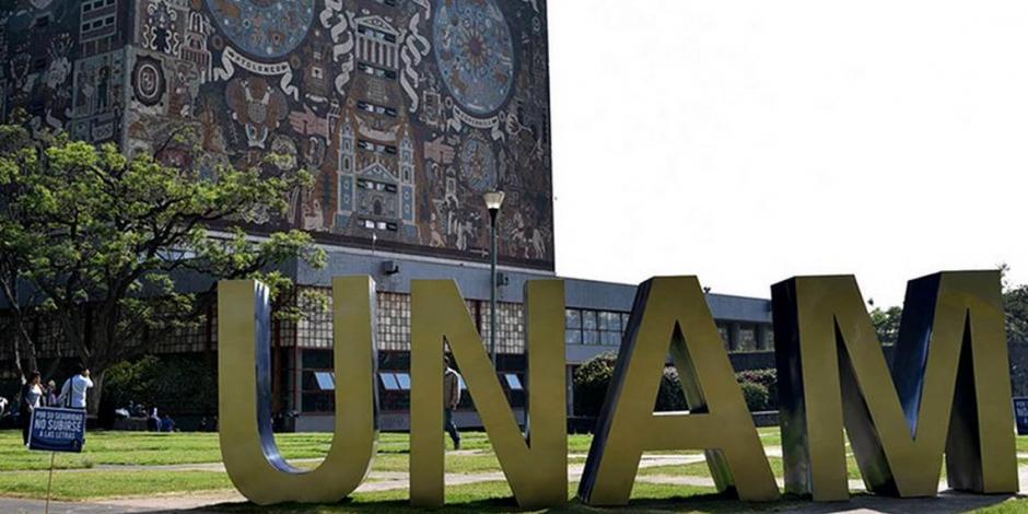 La biblioteca central de la UNAM en una foto de archivo.