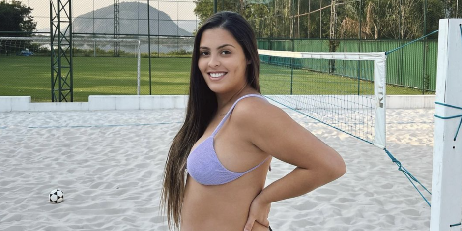 Danielle Favatto, hija del exfutbolista brasileño Romario, es la nueva sensación en OnlyFans.