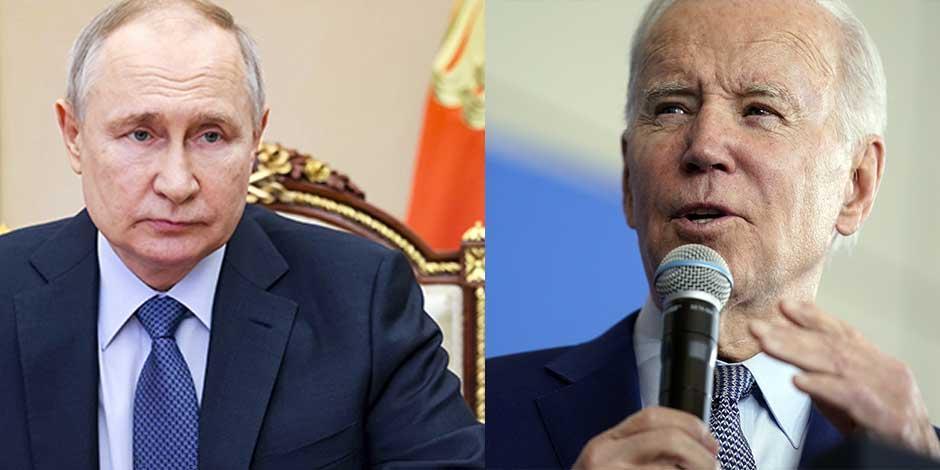 Biden dice que Putin cometió crímenes de guerra y que los cargos están "justificados"
