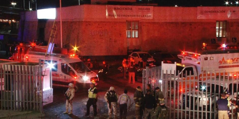 Hasta el momento son 39 los migrantes que murieron en el incendio del centro del INM de Ciudad Juárez.