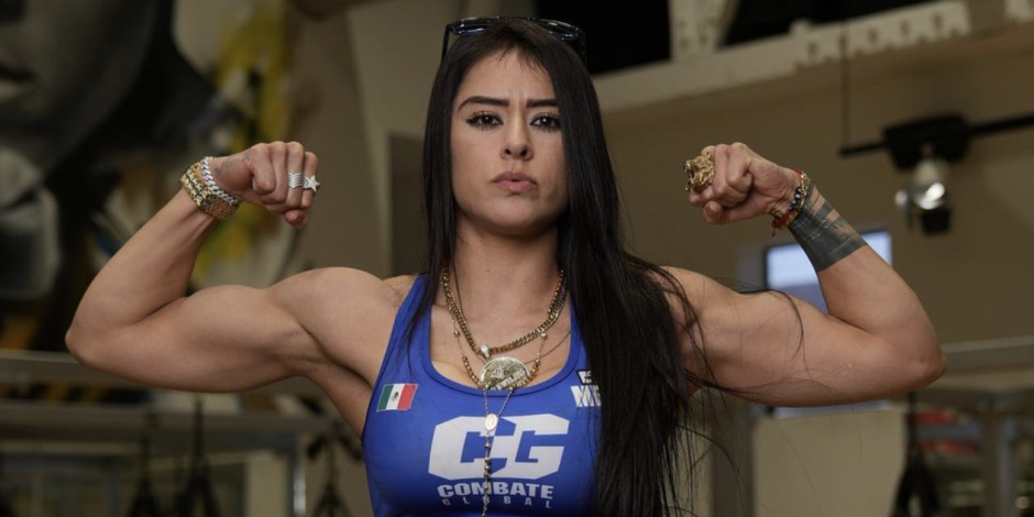 Lucero la 'Loba' Acosta debutó como peleadora de MMA en el 2019.