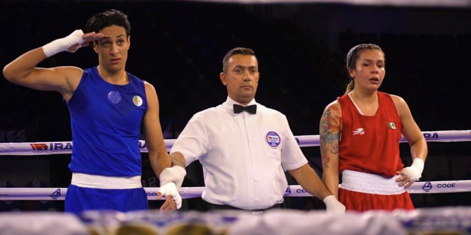 La boxeadora transgénero Imane Khelif venció en diciembre pasado a la mexicana Brianda Tamara Cruz.