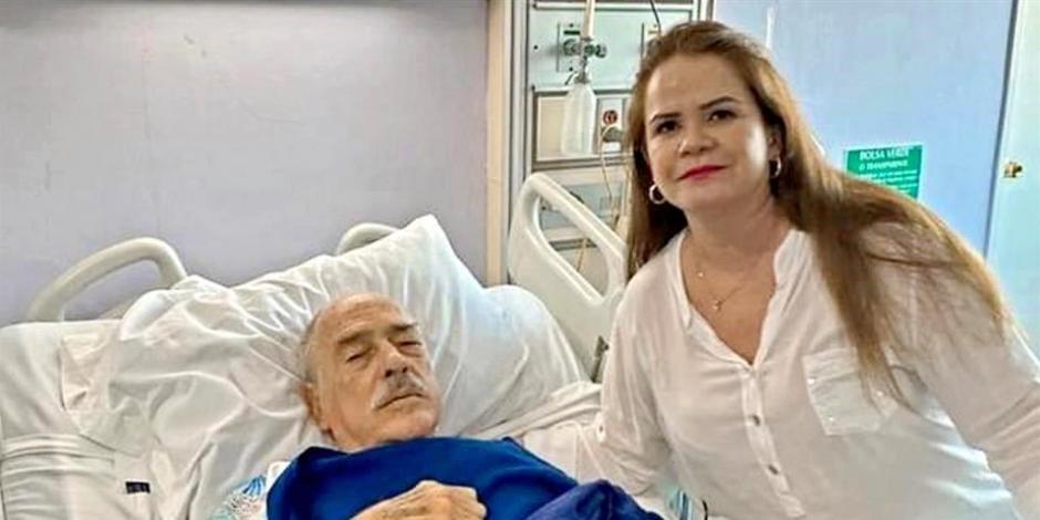 Andrés García "se va debilitando de a poco", revela su esposa... y hace funesto augurio