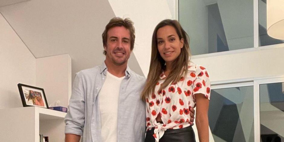 El piloto español Fernando Alonso terminó su relación con la periodista Andrea Schlager