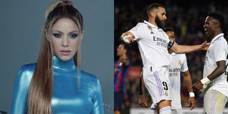 Shakira se hizo viral por una foto después de la goleada del Real Madrid al Barcelona en la Copa del Rey.