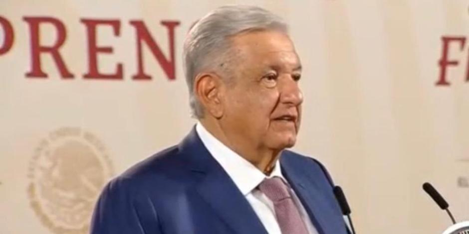 Andrés Manuel López Obrador, presidente de México, ofrece su conferencia de prensa este viernes 8 de diciembre del 2023, desde Palacio Nacional en la CDMX.