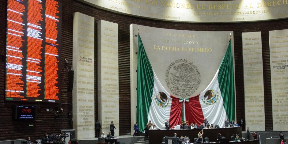 La Cámara de Diputados, en la Ciudad de México..