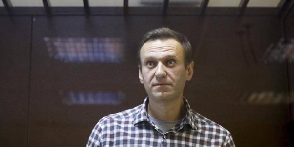 Alexei Navalny, quien es activista y opositor ruso, perdió 8 kilos en solo dos semanas.