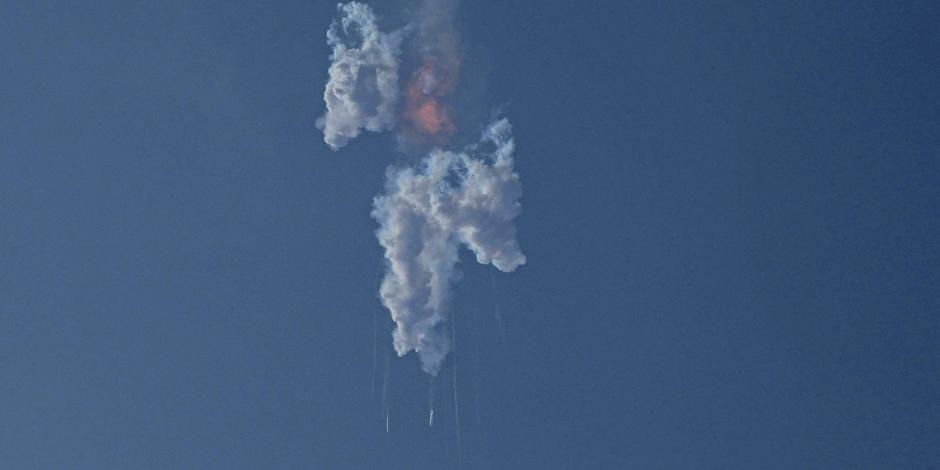 El cohete Starship de SpaceX estalló minutos después de emprender su vuelo inaugural