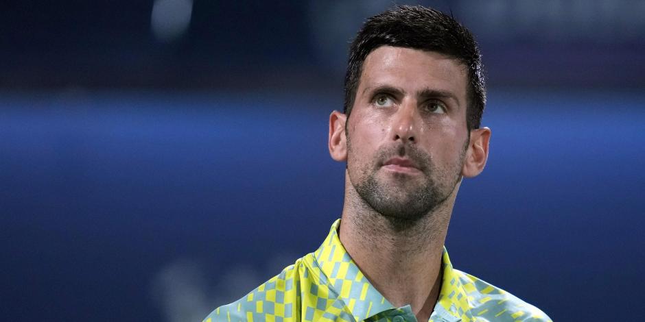 Djokovic se da de baja del Abierto de Madrid que inicia la próxima semana por un problema físico