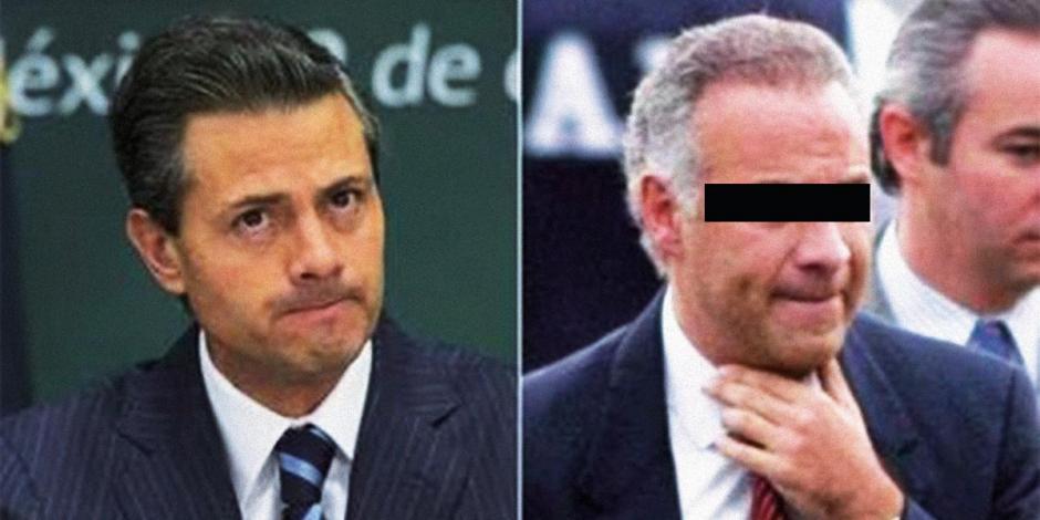 Enrique Peña Nieto y Juan Collado.