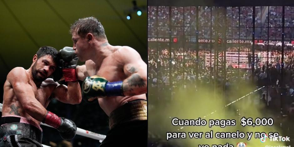 Un aficionado compartió la visión que tuvo en el Estadio AKRON durante la pelea entre 'Canelo' Álvarez y John Ryder.