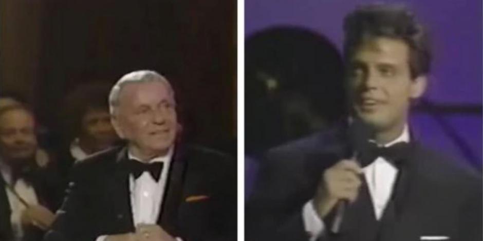 Luis Miguel revela contenido de la carta que le mandó Frank Sinatra en 1996