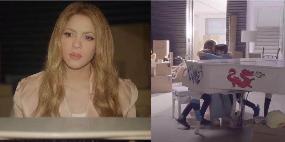 Shakira aparece con sus hijo en video de "Acróstico" y conmueve en redes