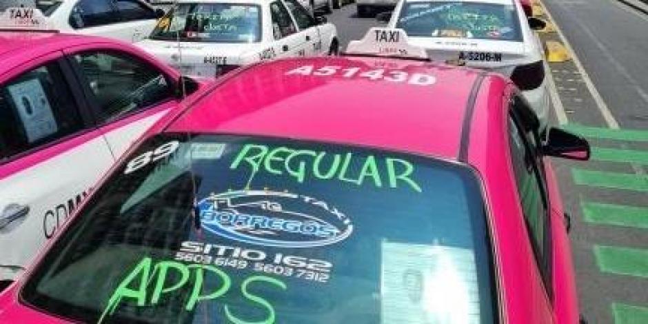 Los taxistas realizarán un mitin al mediodía en el Zócalo de la Ciudad de México.