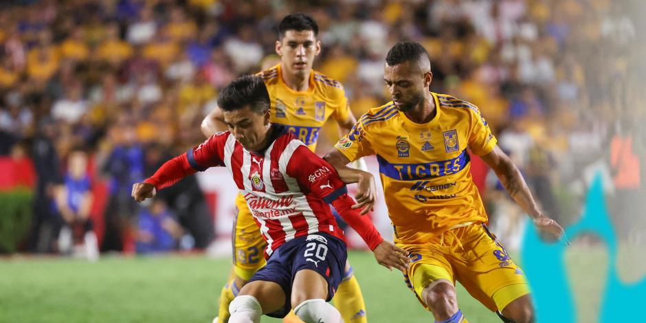 La ida de la final del Clausura 2023 entre Tigres y Chivas se efectuó en el 'Volcán'.
