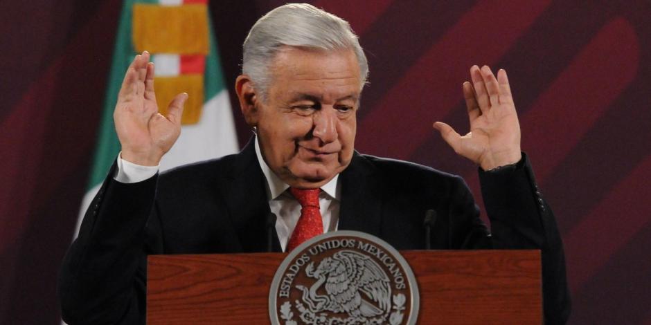 Andrés Manuel López Obrador, presidente de México, ofreció su conferencia de prensa este martes 5 de diciembre del 2023, desde Palacio Nacional en la CDMX.