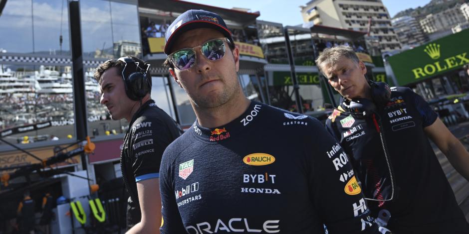 Checo Pérez largará último en el Gran Premio de Mónaco de F1.