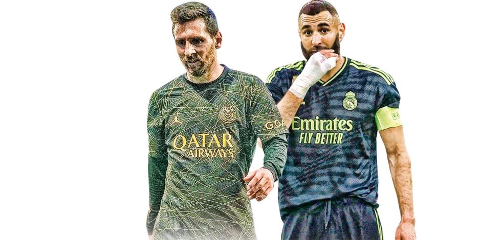 Messi y Benzema se acercan a Arabia, el nuevo destino de las estrellas