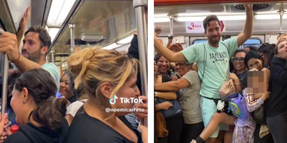 Acoso en el Metro: Extranjero sube a vagón de mujeres y esto fue lo que le pasó