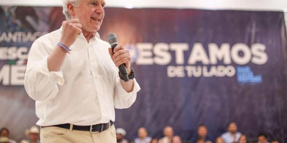 Santiago Creel, presidente de la Cámara de Diputados, será el primero en registrarse para la candidatura presidencial del Frente Amplio por México.