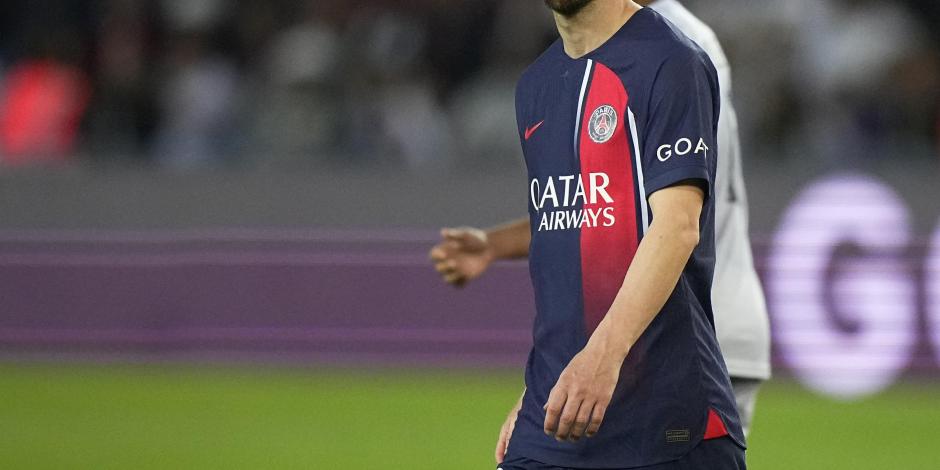 Lionel Messi hace una mueca durante el partido entre PSG y Clermont, el pasado 3 de junio.