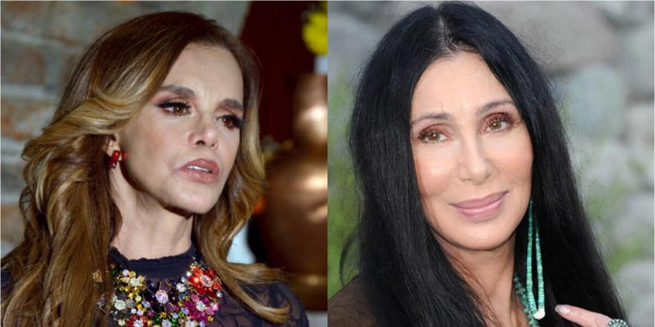 Lucía Méndez afirma que conoció a Cher y que 'le gustan mucho mis canciones'
