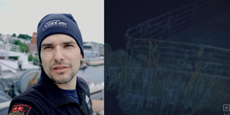 Alan Estrada revela cuánto pagó por su peligroso viaje a los restos del Titanic