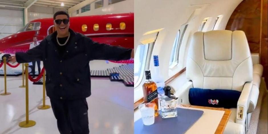 Eduin Caz: Así es el avión privado del líder de Grupo Firme por dentro (VIDEO)