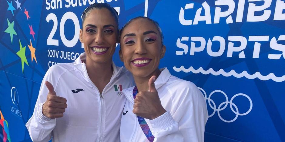 Nuria Diosdado y Joana Jiménez obtuvieron el segundo oro para México en los Juegos Centroamericanos y del Caribe San Salvador 2023.