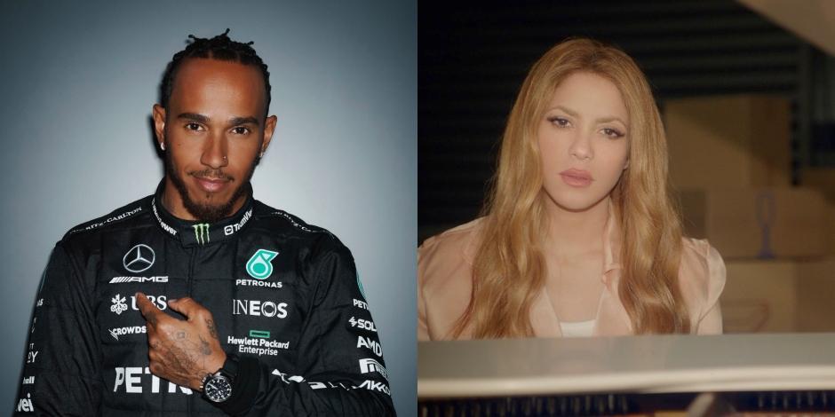 Shakira tendría un hijo con Lewis Hamilton, heptacampeón de F1.