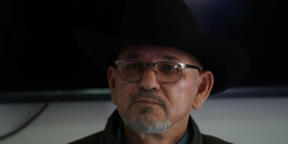Hipólito Mora, exlíder de autodefensas en Michoacán.