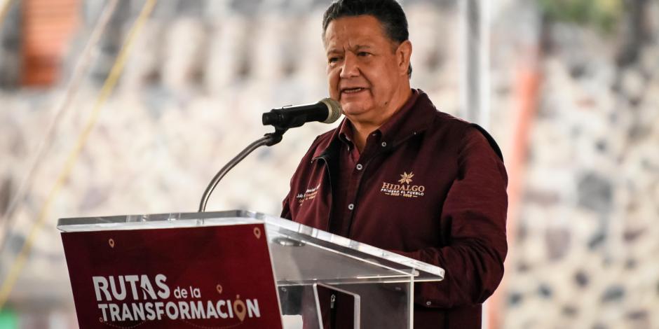 Julio Menchaca, gobernador de Hidalgo, indicó que  se invierten al menos 40 millones de pesos anuales a través de los diversos programas sociales