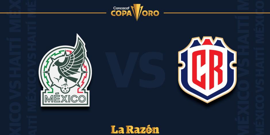 México y Costa Rica se enfrentan por un pase a semifinales de la Copa Oro 2023.