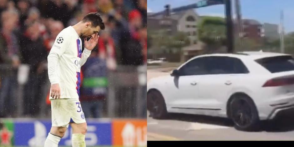 Lionel Messi estuvo cerca de provocar un choque múltiple en Miami.