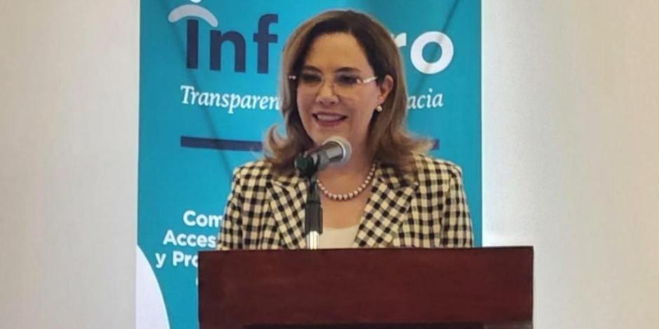 Blanca Lilia Ibarra, comisionada presidente del Inai.
