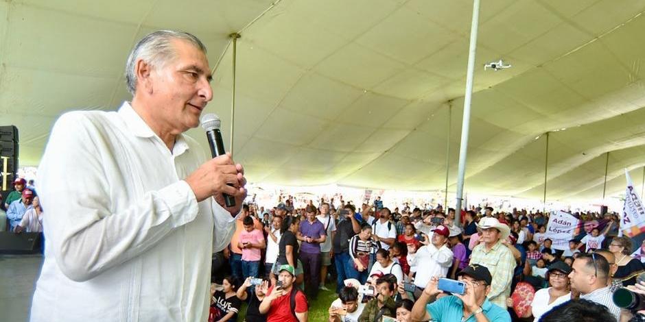 AMLO ha dado un gran impulso al sureste del país, afirma Adán Augusto López