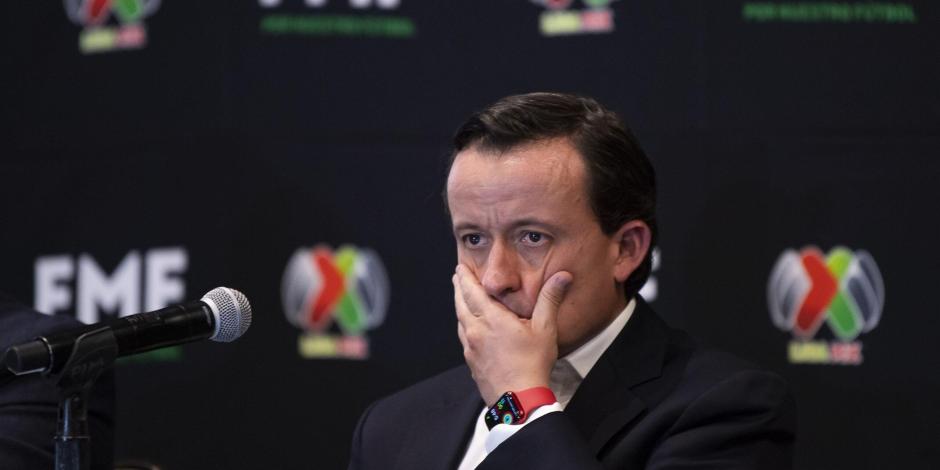 Mikel Arriola, presidente de la Liga MX, dijo accidentalmente que la MLS es mejor que el torneo mexicano previo al comienzo de la Leagues Cup.