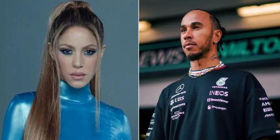 Revelan que Lewis Hamilton está 'muy molesto' con Shakira por ¿usarlo?