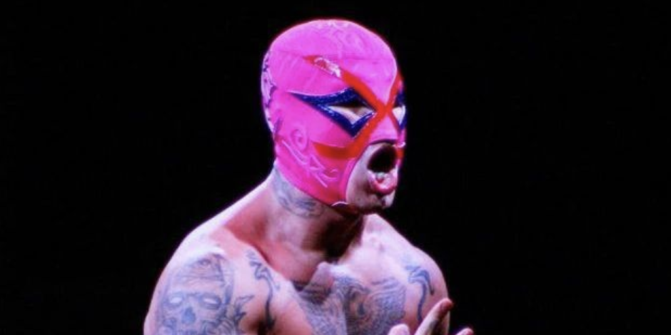 Villano III Jr. durante una función del CMLL.