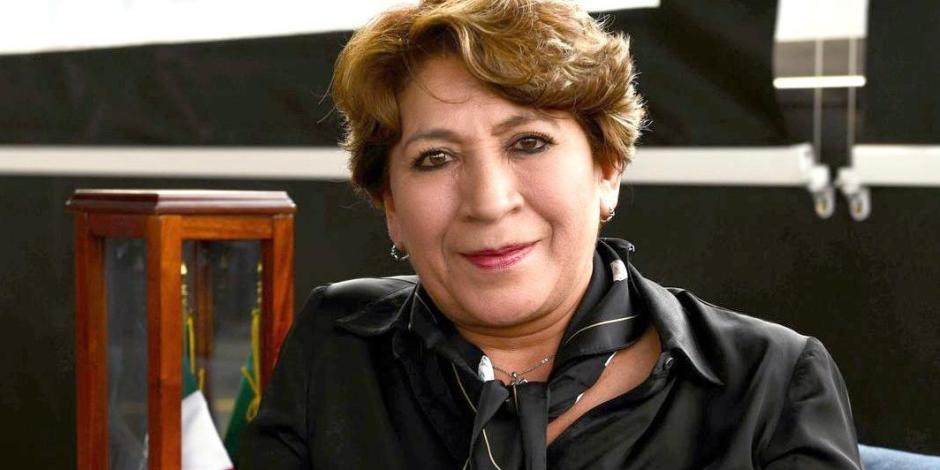 Delfina Gómez, gobernadora del Estado de México.