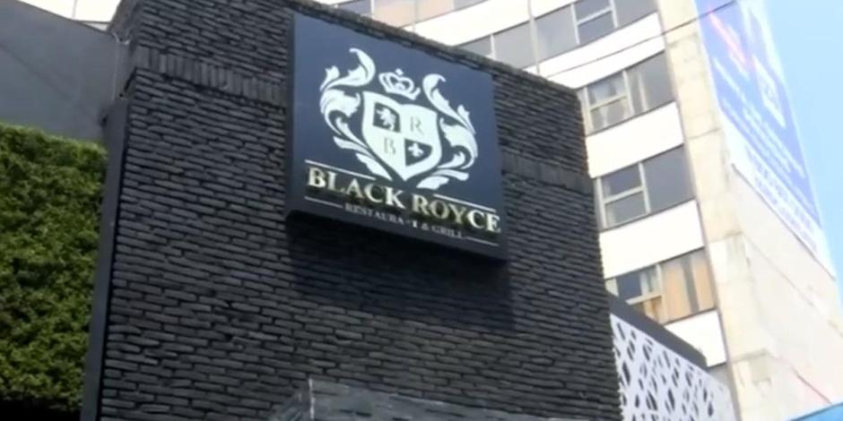 Restaurante Black Royce, en Naucalpan, Estado de México.