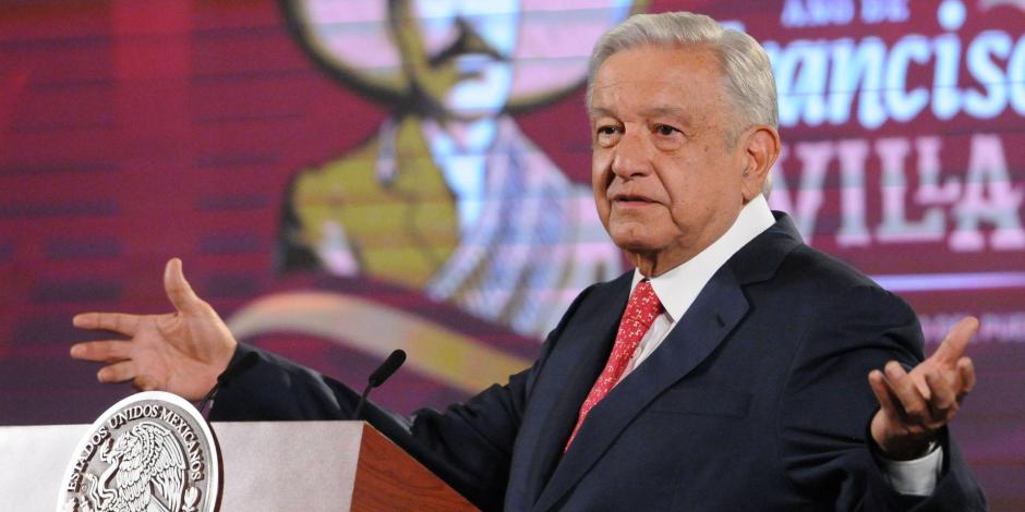 Andrés Manuel López Obrador, presidente de México,.