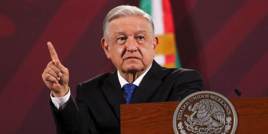 Presidente López Obrador, en fotografía de archivo.