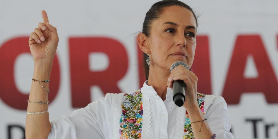 Claudia Sheinbaum, aspirante a la candidatura presidencial por Morena, aseveró que las acusaciones en su contra son falsas.