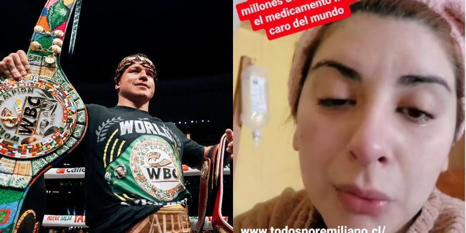 Una madre acudió en redes sociales al 'Canelo' Álvarez para pedirle que la apoye a reunir el dinero que necesita para el medicamento de su hijo de dos años.